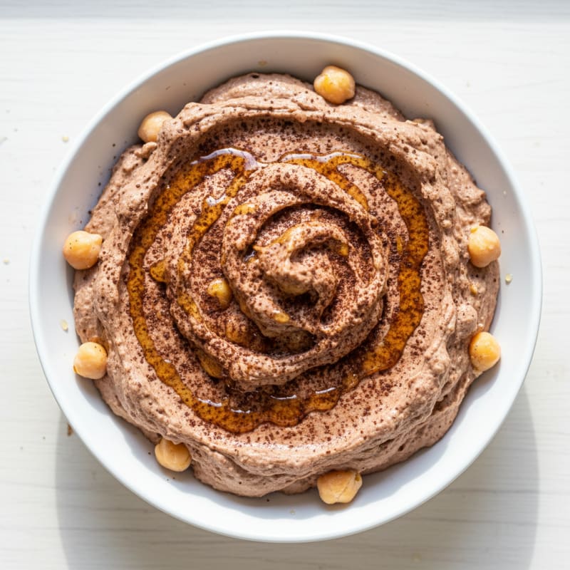 Creamy Chocolate Chickpea Protein Mousse