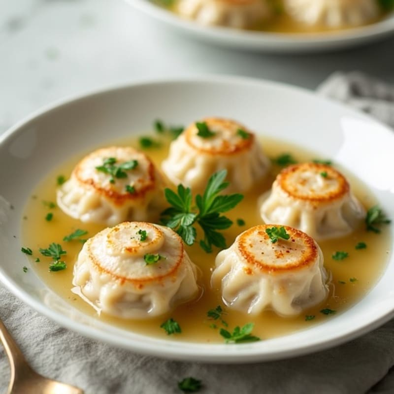Lightened-Up Chicken and Herb Dumplings