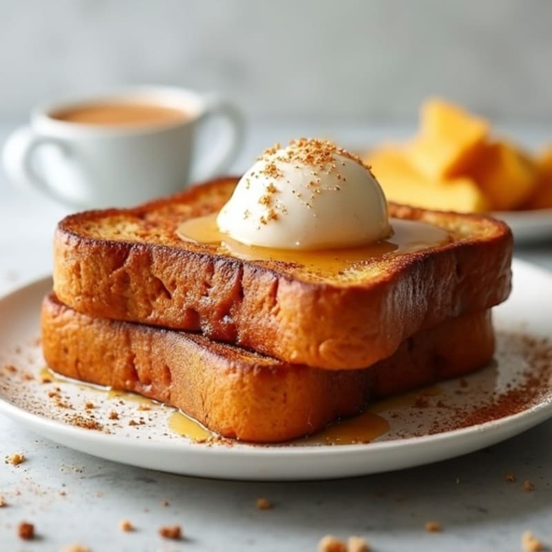 High-Protein Whole Grain French Toast