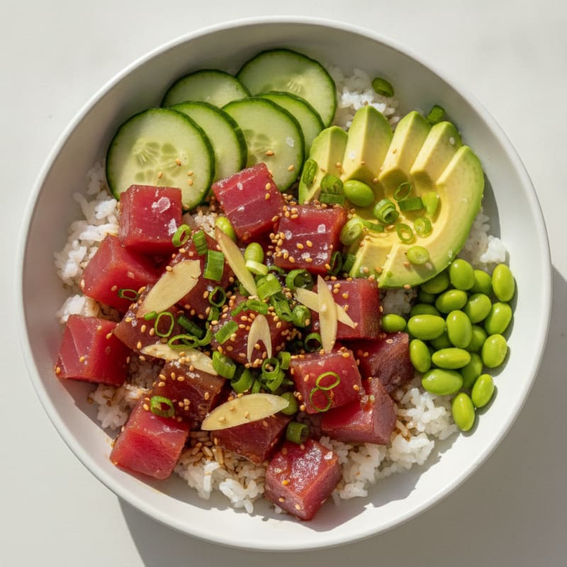 Hawaiian Ahi Poke Bowl
