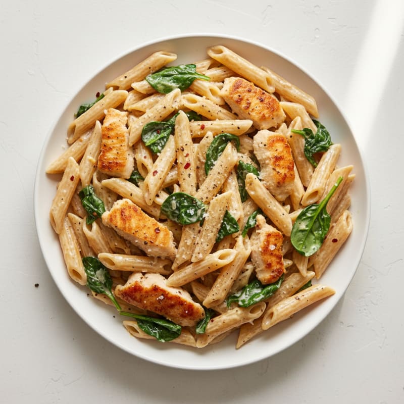 Creamy Garlic Parmesan Chicken Pasta
