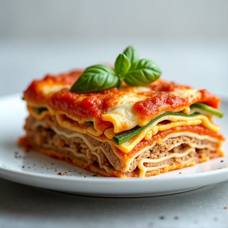 Protein-Packed Turkey Zucchini Lasagna