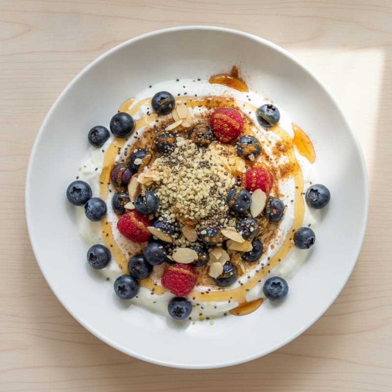 Simple Greek Yogurt Bowl
