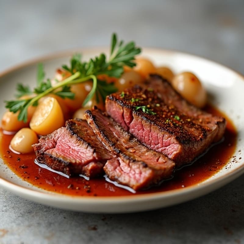 Slow-Cooked Smoky Brisket with Spiced Rub