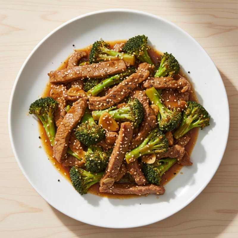 Tender Sesame Beef and Broccoli Stir-Fry