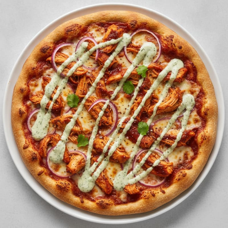 BBQ Ranch Chicken Pizza