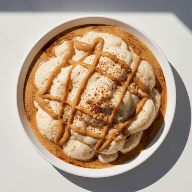 Creamy Vanilla Bean Protein Latte