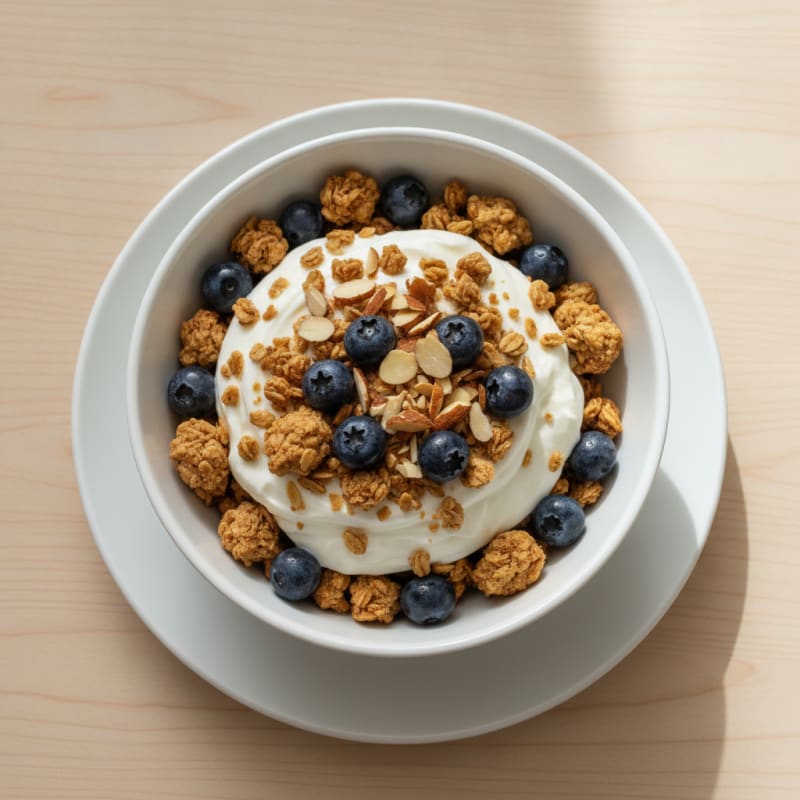 Creamy Greek Yogurt Protein Parfait with Fresh Berries