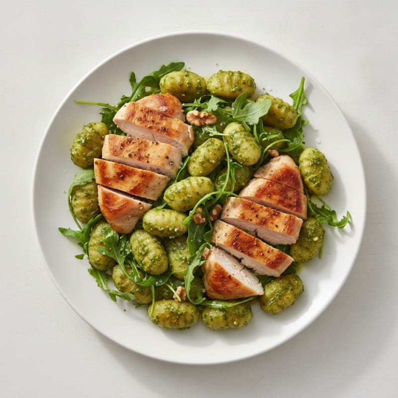Gnocchi with Arugula Pesto