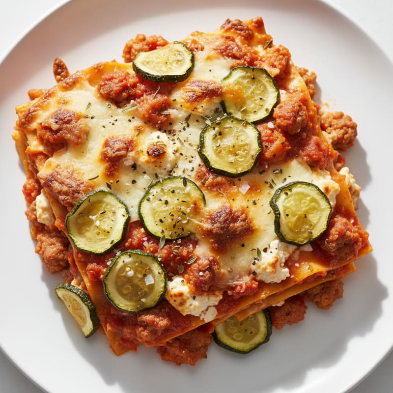Classic Italian Sausage Lasagna Bake