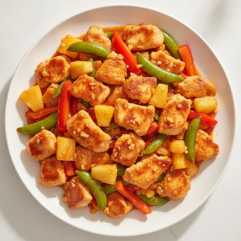 Sweet and Sour Chicken Stir-Fry