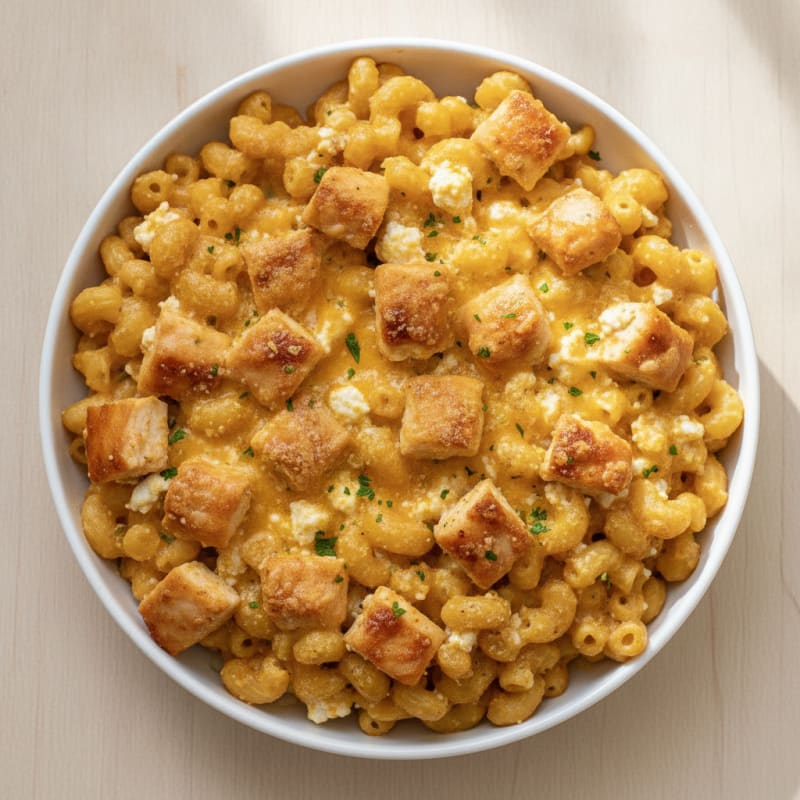 High-Protein Baked Macaroni and Cheese