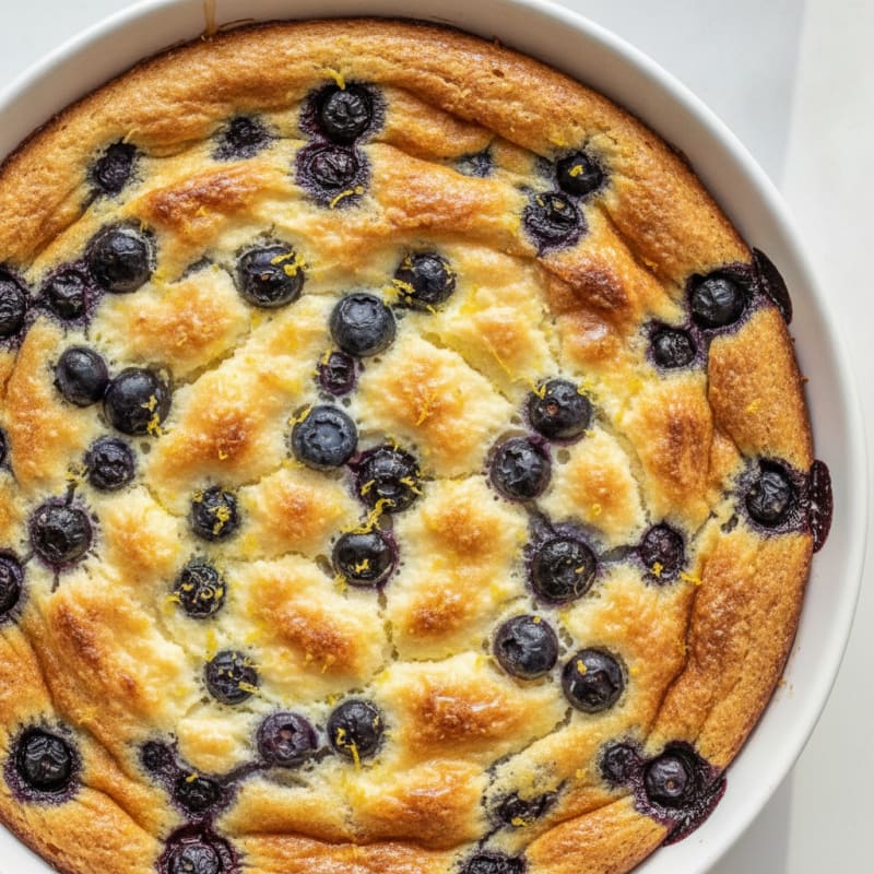 Blueberry Ricotta Breakfast Bake