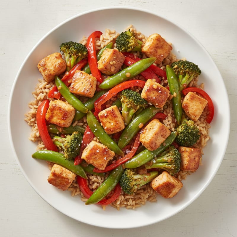 Quick Chicken and Vegetable Stir-Fry