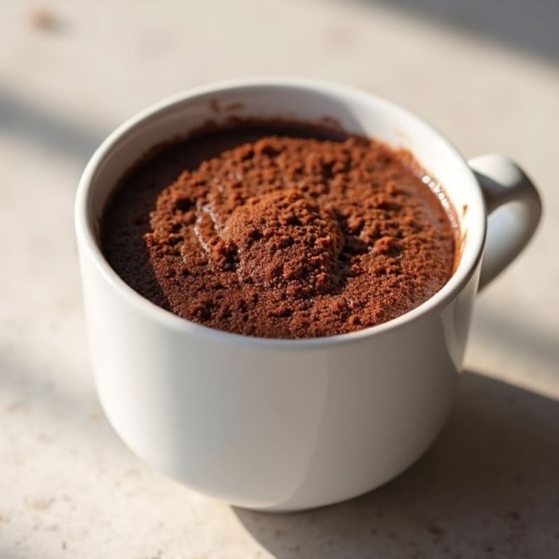 Fluffy Chocolate Mug Cake