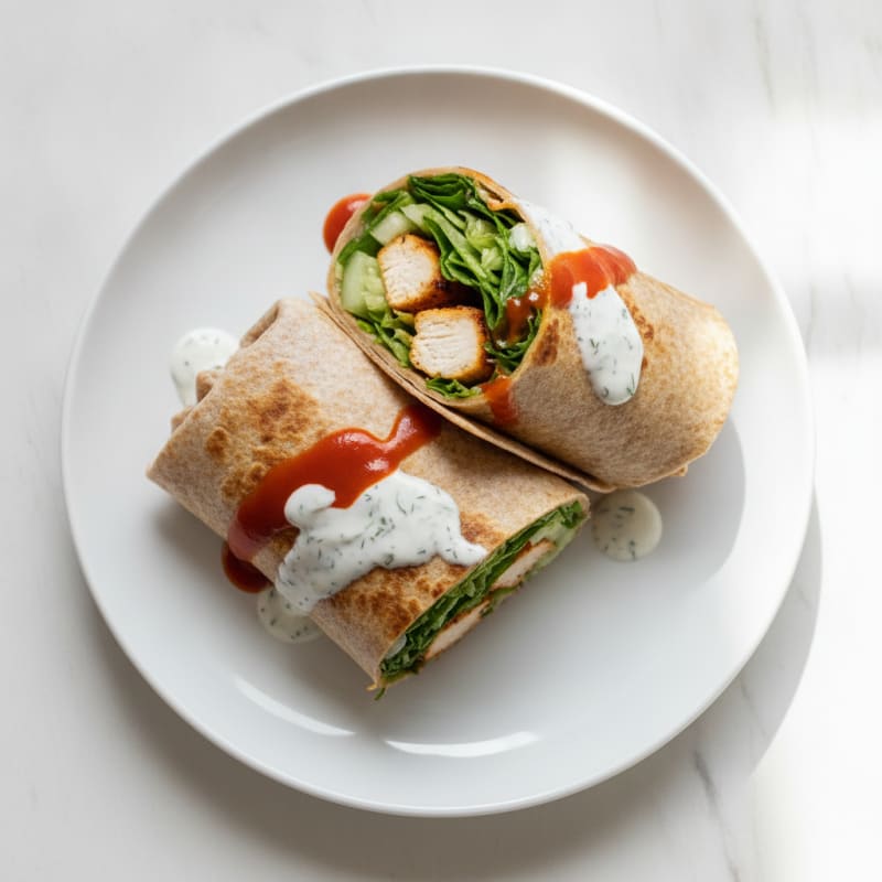 Buffalo Ranch Chicken Wrap