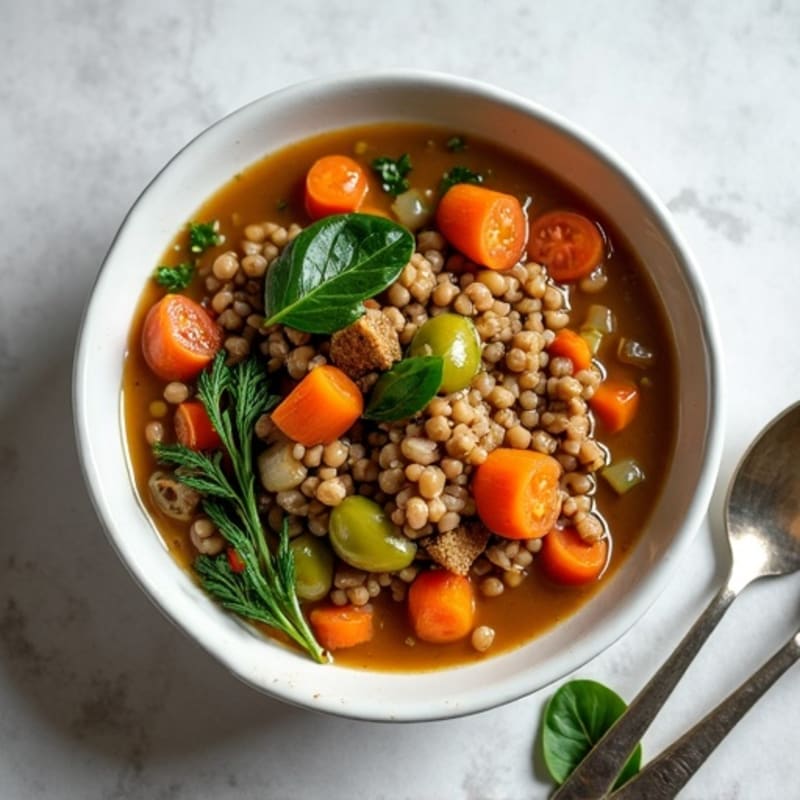 Hearty Herb-Packed Lentil Stew