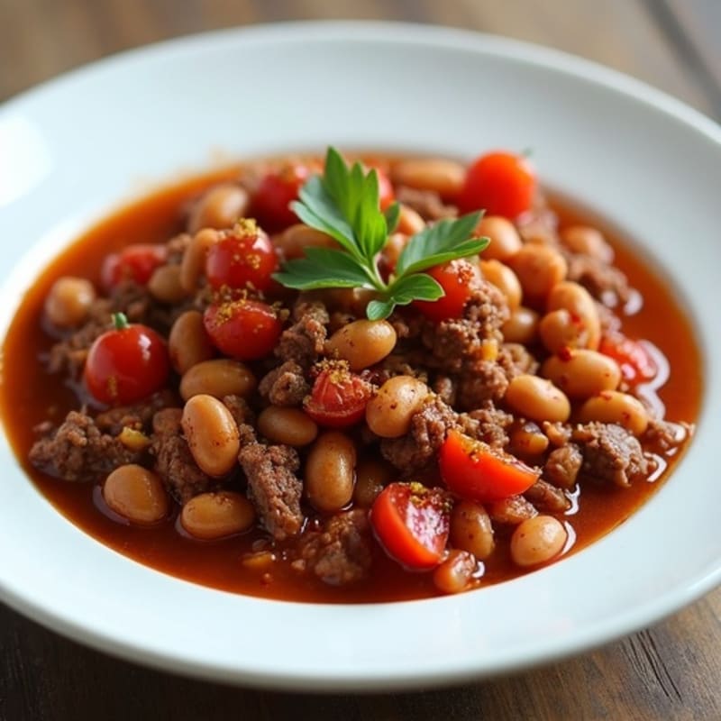 Healthy Beef & Bean Chili