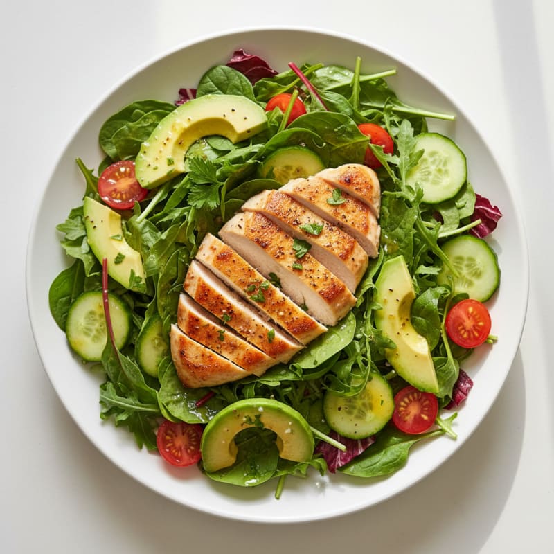 Zesty Lemon Herb Chicken Salad