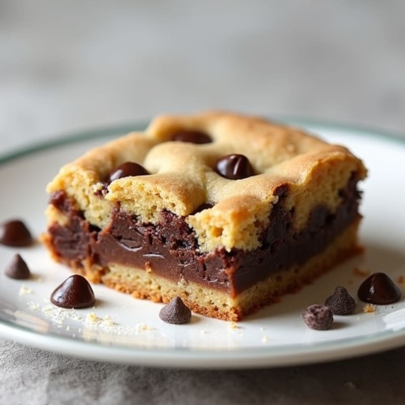 Protein-Packed Almond Flour Chocolate Chip Cookie Cake