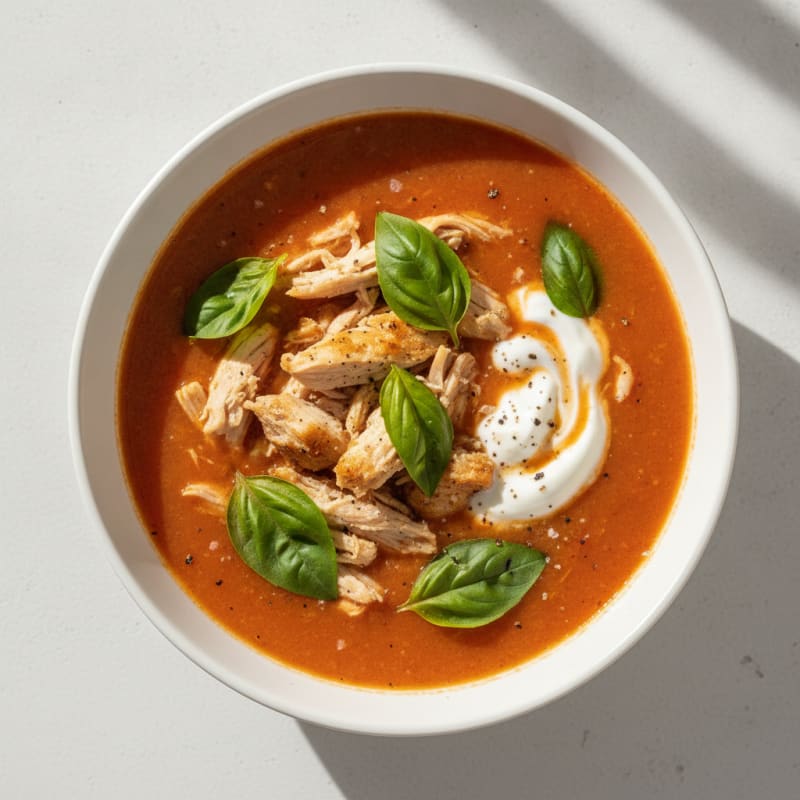 Roasted Tomato Basil Soup