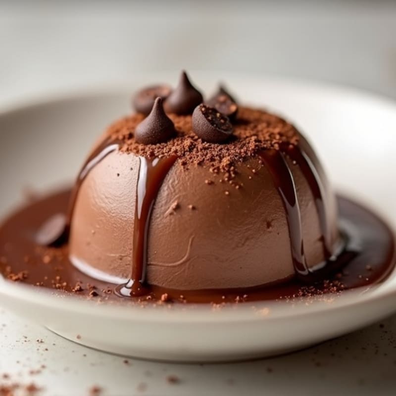 Silky Chocolate Protein Pudding