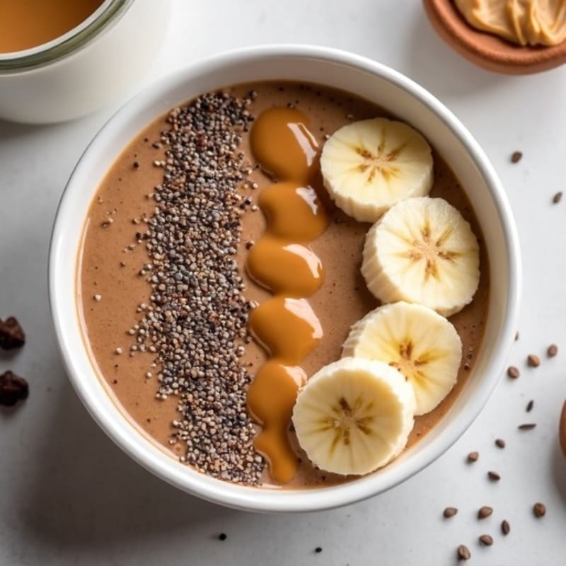 Creamy Coffee Protein Smoothie Bowl