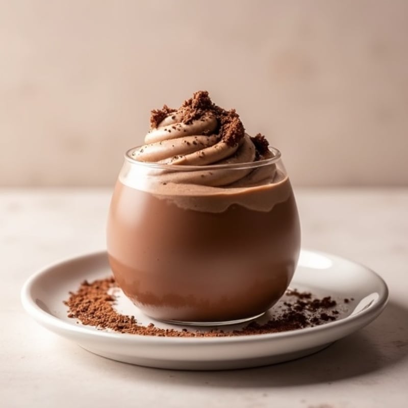 Silky Chocolate Protein Mousse