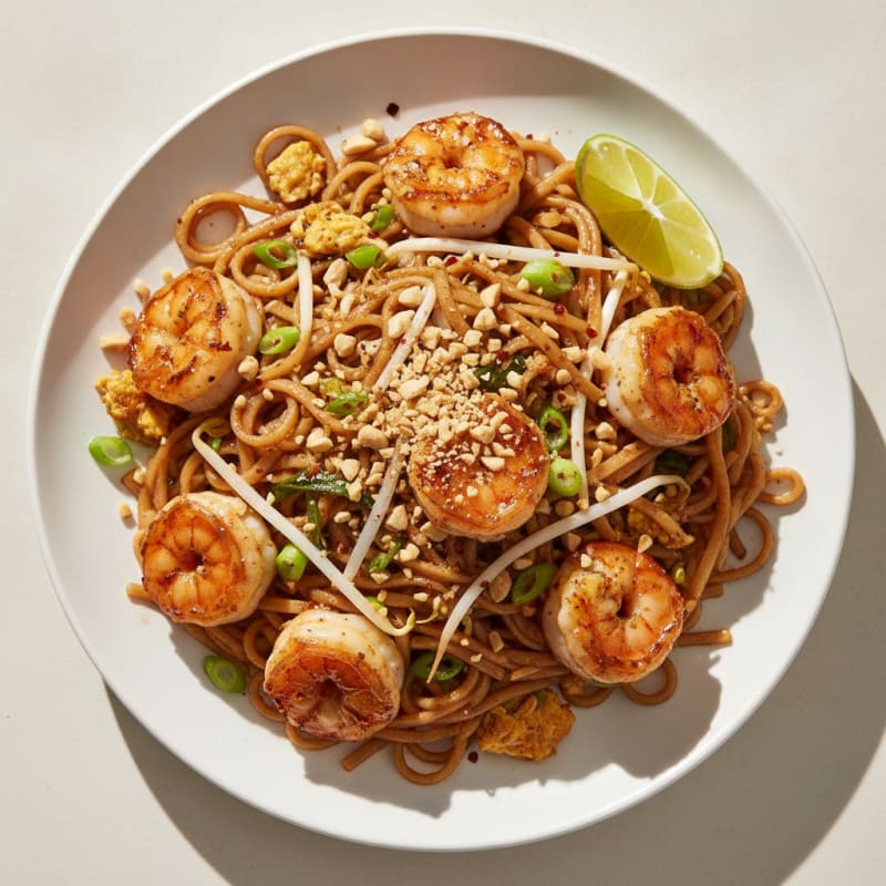Shrimp Pad Thai Noodles