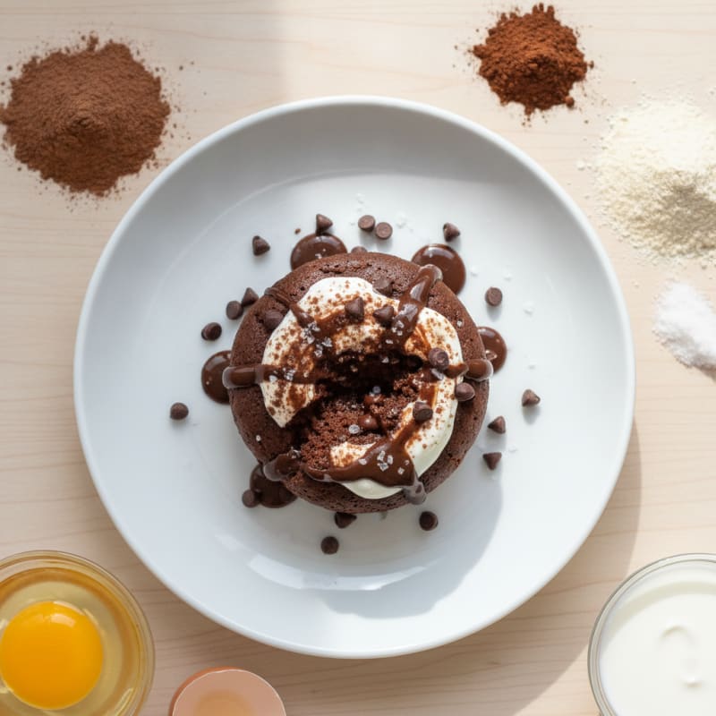 Chocolate Protein Mug Cake