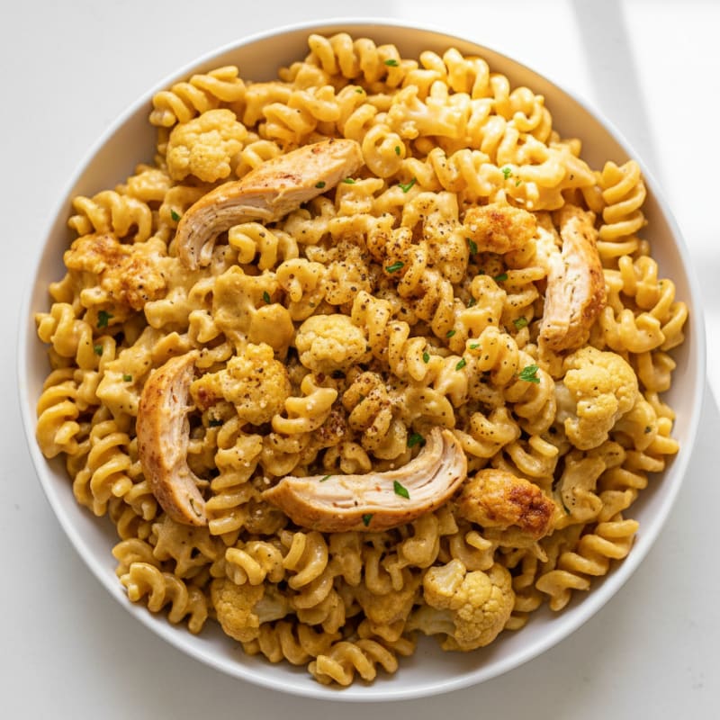 Creamy Golden Macaroni and Cheese Bake