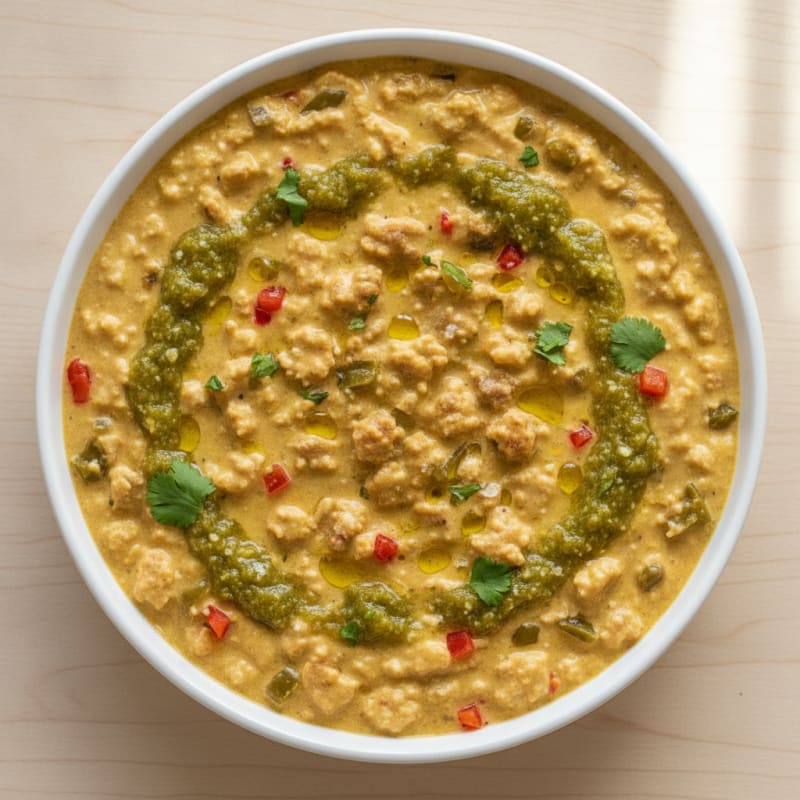 Green Chile Con Queso Dip