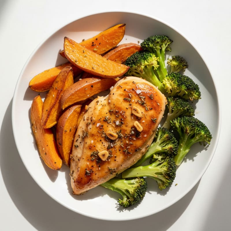Garlic Herb Roasted Chicken