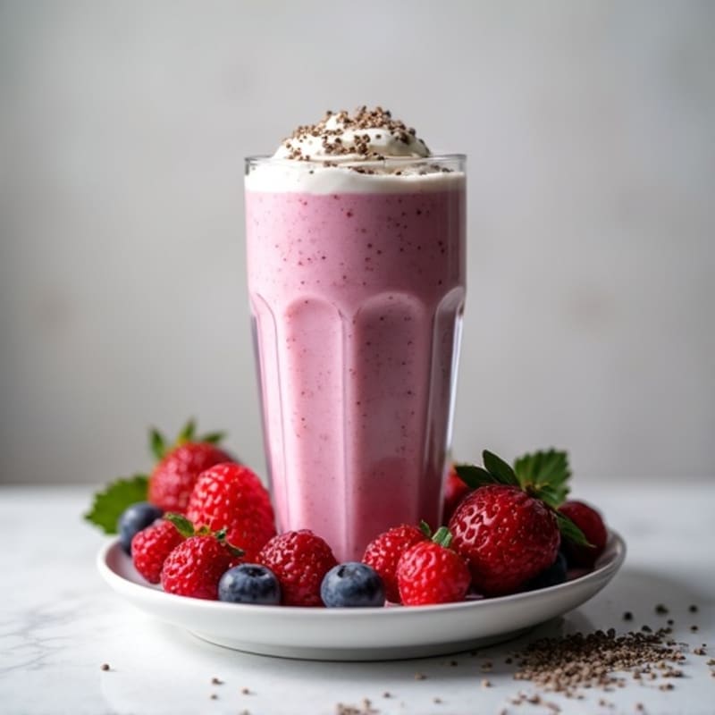 Creamy Berry Protein Power Shake