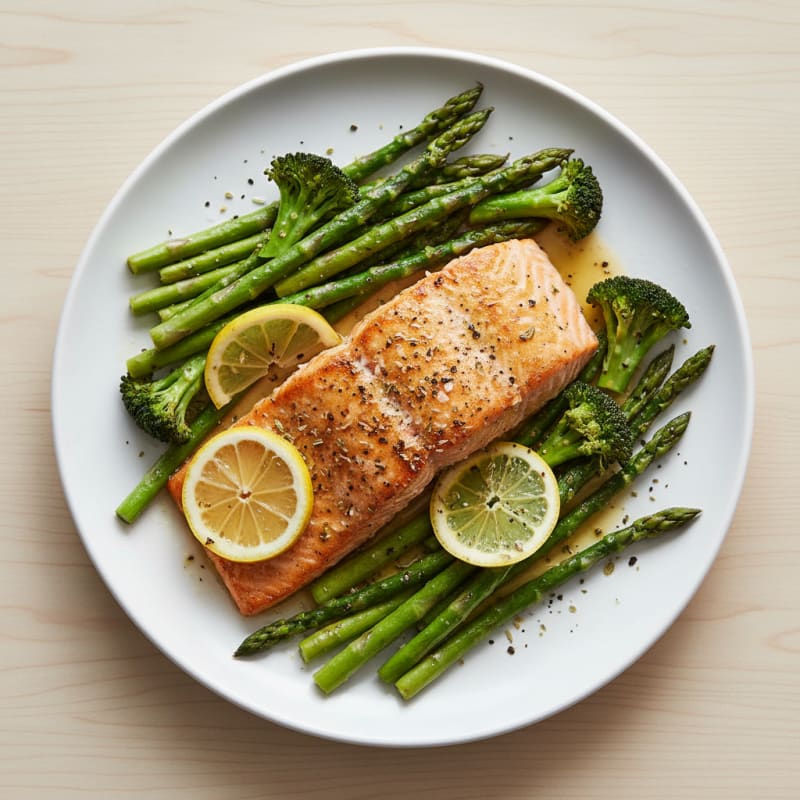 Sheet Pan Lemon Herb Salmon