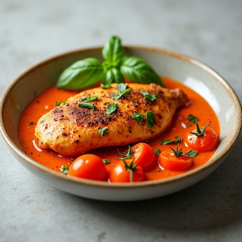 Creamy Tomato Spiced Chicken