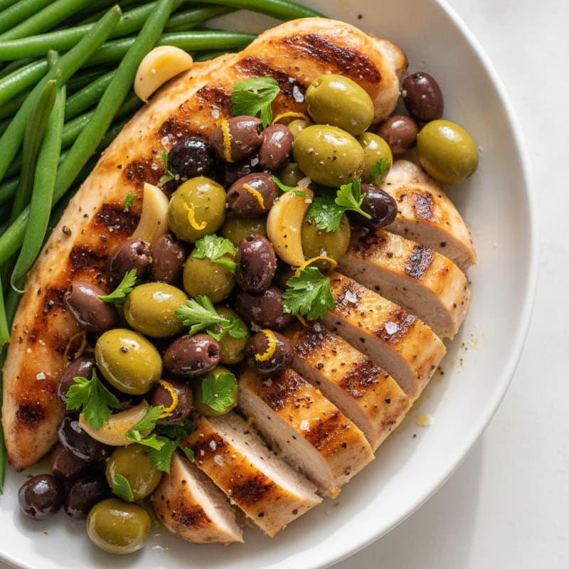 Marinated Olives with Herbs and Citrus