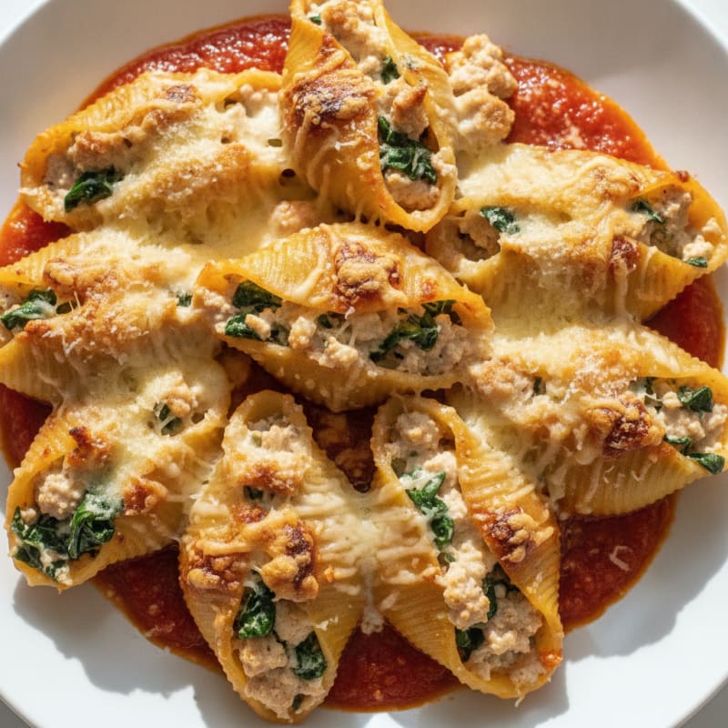 Spinach & Ricotta Stuffed Shells