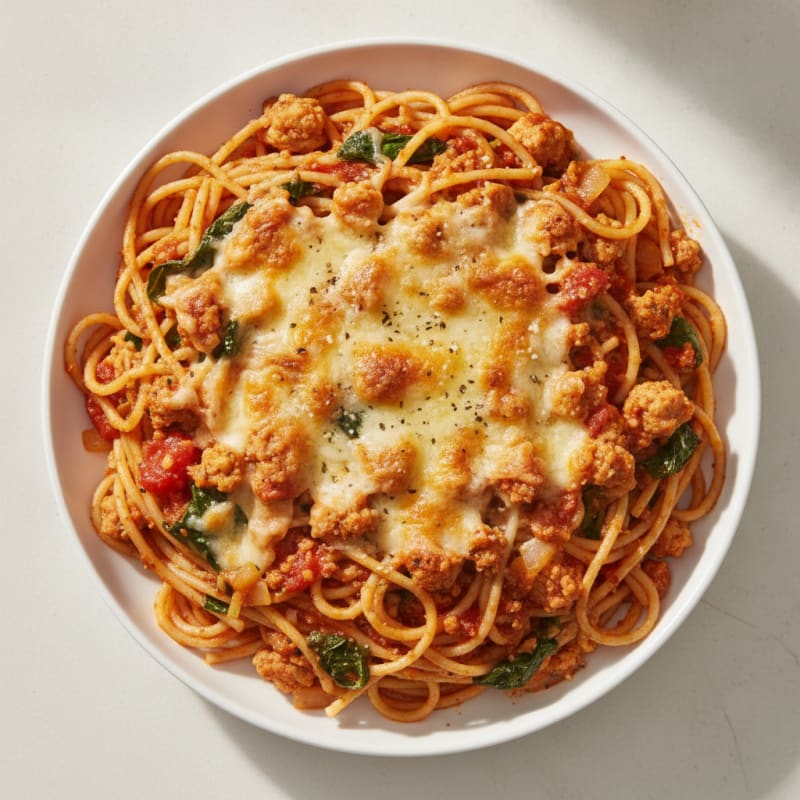 Classic Baked Spaghetti Casserole