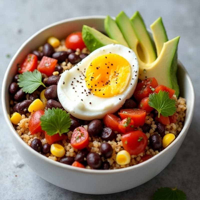Hearty Black Bean Burrito Bowl