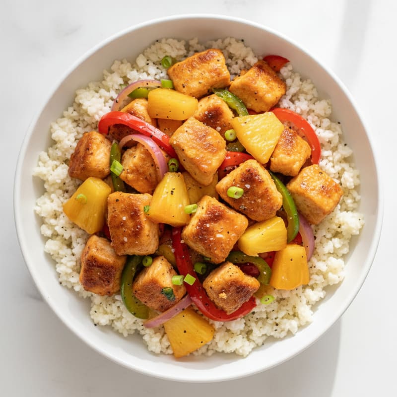 Sweet and Sour Chicken with Pineapple
