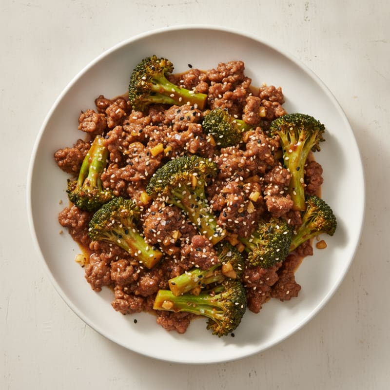 Sesame Beef and Broccoli Stir-Fry