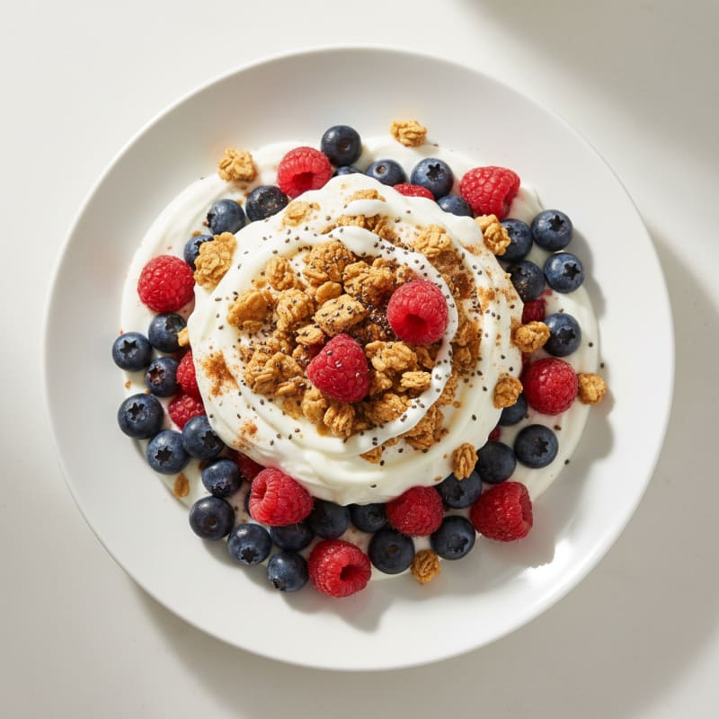 Berry Yogurt Parfait with Granola