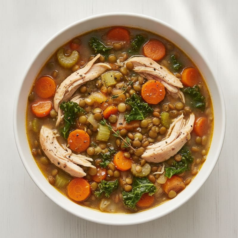 Hearty Vegetable and Lentil Soup