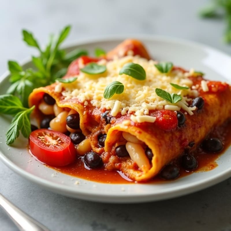 Healthy Spicy Chicken Enchilada Bake
