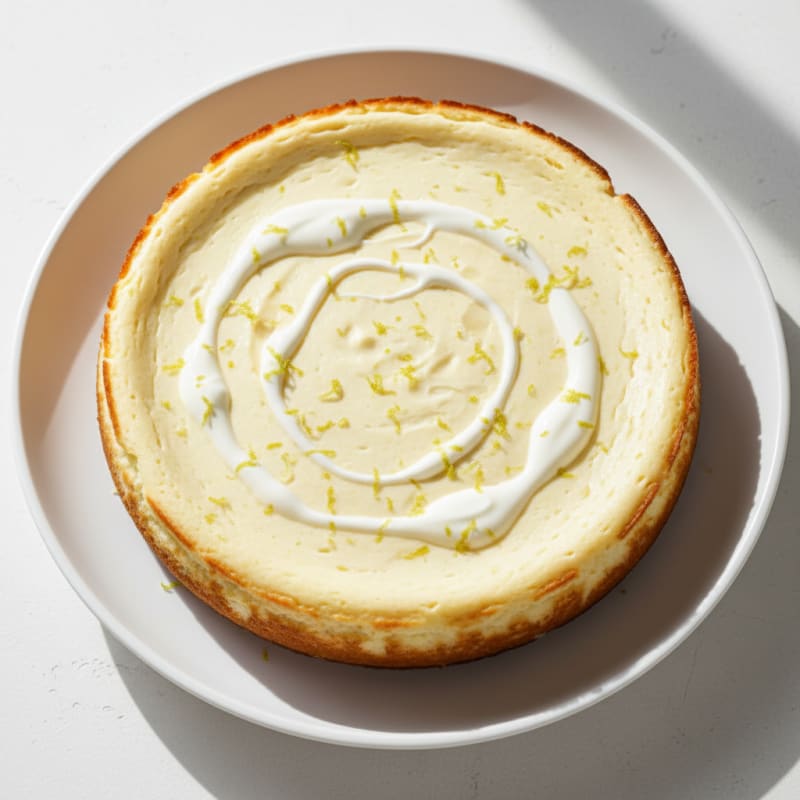 Creamy Greek Yogurt Protein Cheesecake