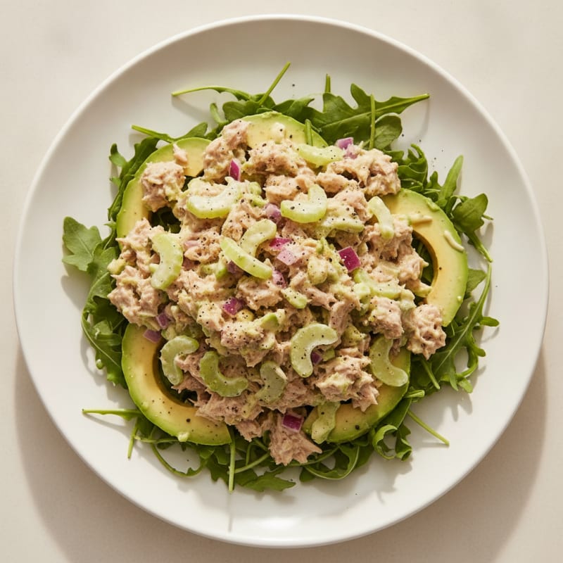 Classic Tuna Salad with Celery
