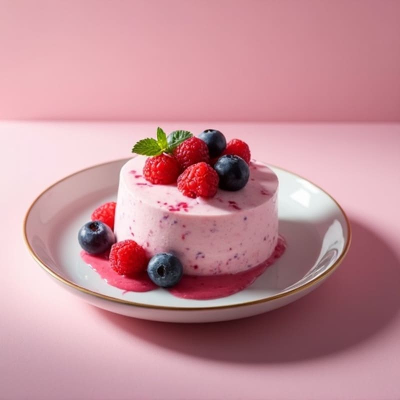 Silky Protein Berry Cheesecake Mousse