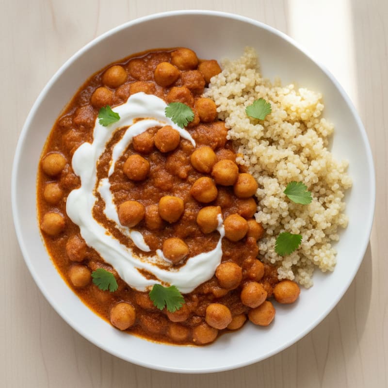 Indian Chickpea Masala Curry