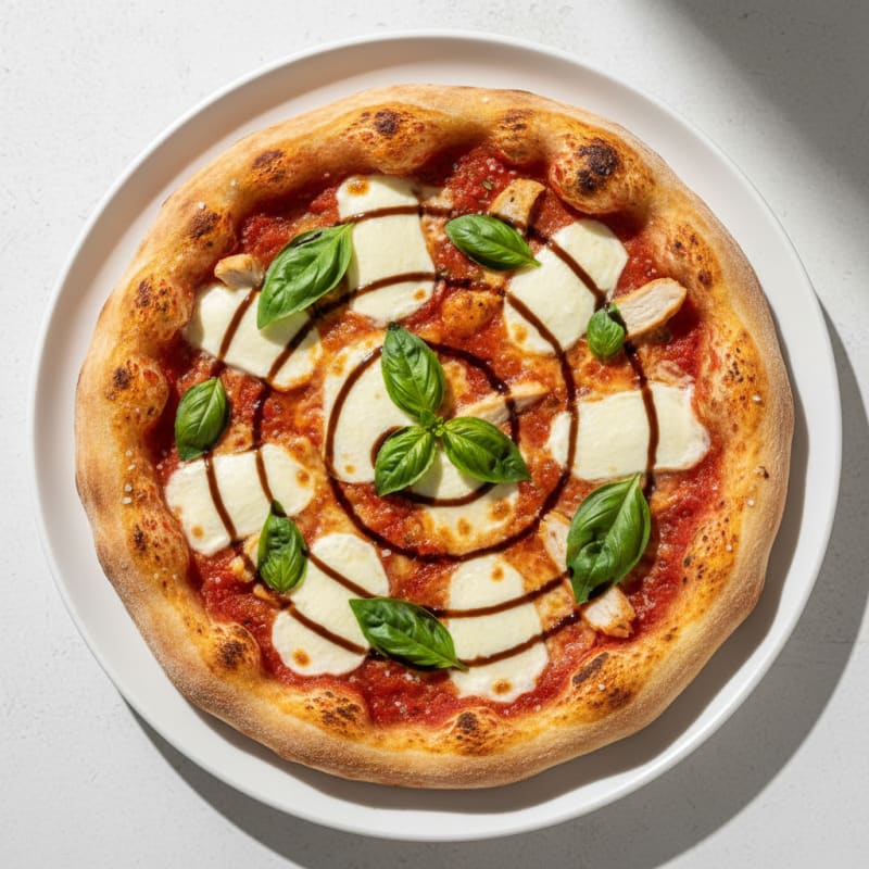 Classic Margherita Pizza with Fresh Basil
